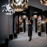 Flora Metal Pendant by Slamp, Color: Pewter, Gold, Silver, Copper, Size: Small, Medium, | Casa Di Luce Lighting