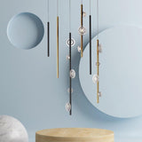 Flower Miu Suspension by IDL, Finish: Burnished Corten-IDL, Glossy Antique Gold-IDL, Pure Steel-IDL, Light Gold-IDL, , | Casa Di Luce Lighting