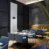 Flux Wall Sconce by Kuzco, Finish: Black Glossy, White Glossy, , | Casa Di Luce Lighting