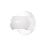 Flux Wall Sconce by Kuzco, Finish: White Glossy, , | Casa Di Luce Lighting
