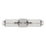 Flynn Linear Wall Light by Lauren Ralph Lauren, Finish: Nickel Polished, , | Casa Di Luce Lighting