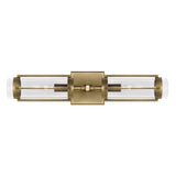 Flynn Linear Wall Light by Lauren Ralph Lauren, Finish: Nickel Polished, Time Worn Brass, , | Casa Di Luce Lighting