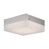 Dartmouth Flushmount by Kuzco, Finish: Nickel Brushed, Size: Large, | Casa Di Luce Lighting
