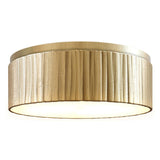 Kensington Flushmount by Alora, Finish: Brass Brushed, Blackened Steel-Alora, , | Casa Di Luce Lighting