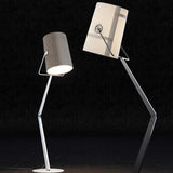 Fork Floor Lamp by Diesel Living with Lodes, Color: Ivory, Grey, Finish: Ivory, Anthracite, | Casa Di Luce Lighting