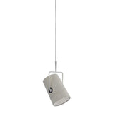 Fork Small Suspension by Diesel Living with Lodes, Color: Ivory, Finish: Ivory, Canopy Color: Matt Black | Casa Di Luce Lighting