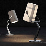 Fork Table Lamp by Diesel Living with Lodes, Color: Ivory, Grey, Finish: Ivory, Anthracite, | Casa Di Luce Lighting