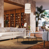 Fork Table Lamp by Diesel Living with Lodes, Color: Ivory, Grey, Finish: Ivory, Anthracite, | Casa Di Luce Lighting