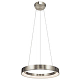 Fornello Large LED Pendant by Kichler, Finish: Black, Nickel Brushed, White, , | Casa Di Luce Lighting