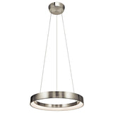 Fornello Large LED Pendant by Kichler, Finish: Black, Nickel Brushed, White, , | Casa Di Luce Lighting