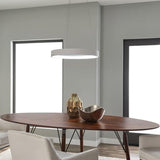 Fornello Large LED Pendant by Kichler, Finish: Black, Nickel Brushed, White, , | Casa Di Luce Lighting