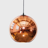 Fort Knox Pendant Light by Viso, Color: Copper, Silver, Smoke, Gold, Size: Mini, Small, Medium, Large, | Casa Di Luce Lighting