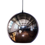 Fort Knox Pendant Light by Viso, Color: Copper, Silver, Smoke, Gold, Size: Mini, Small, Medium, Large, | Casa Di Luce Lighting