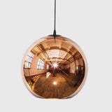 Fort Knox Pendant Light by Viso, Color: Copper, Size: Medium, | Casa Di Luce Lighting