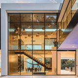 Fort Knox Pendant Light by Viso, Color: Copper, Silver, Smoke, Gold, Size: Mini, Small, Medium, Large, | Casa Di Luce Lighting