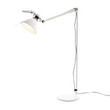 Fortebraccio Floor Lamp by Luceplan, Finish: White, Metal, , | Casa Di Luce Lighting