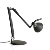 Fortebraccio Table Lamp by Luceplan, Finish: Black, White, Metal, , | Casa Di Luce Lighting