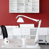 Fortebraccio Table Lamp by Luceplan, Finish: Black, White, Metal, , | Casa Di Luce Lighting