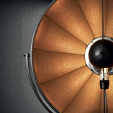 Fortuny Floor Lamp by Pallucco, Color: Black/White-Palluco, Black/Gold Metallic-Palluco, Semi Gloss Black/Bronze Metallic-Palluco, Semi Gloss Black/Metallic Silver-Palluco, Beige/White-Palluco, White/White-Palluco, Finish: Black, Titanium, White, | Casa Di Luce Lighting