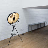 Fortuny Floor Lamp by Pallucco, Color: Black/White-Palluco, Black/Gold Metallic-Palluco, Semi Gloss Black/Bronze Metallic-Palluco, Semi Gloss Black/Metallic Silver-Palluco, Beige/White-Palluco, White/White-Palluco, Finish: Black, Titanium, White, | Casa Di Luce Lighting