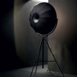 Fortuny Floor Lamp by Pallucco, Color: Black/White-Palluco, Black/Gold Metallic-Palluco, Semi Gloss Black/Bronze Metallic-Palluco, Semi Gloss Black/Metallic Silver-Palluco, Beige/White-Palluco, White/White-Palluco, Finish: Black, Titanium, White, | Casa Di Luce Lighting