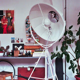 Fortuny Floor Lamp by Pallucco, Color: Black/White-Palluco, Black/Gold Metallic-Palluco, Semi Gloss Black/Bronze Metallic-Palluco, Semi Gloss Black/Metallic Silver-Palluco, Beige/White-Palluco, White/White-Palluco, Finish: Black, Titanium, White, | Casa Di Luce Lighting