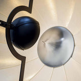 Fortuny Floor Lamp by Pallucco, Color: Black/White-Palluco, Black/Gold Metallic-Palluco, Semi Gloss Black/Bronze Metallic-Palluco, Semi Gloss Black/Metallic Silver-Palluco, Beige/White-Palluco, White/White-Palluco, Finish: Black, Titanium, White, | Casa Di Luce Lighting