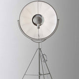 Fortuny Petite Floor Lamp by Pallucco, Color: Black/White-Palluco, Black/Gold Metallic-Palluco, Semi Gloss Black/Bronze Metallic-Palluco, Semi Gloss Black/Metallic Silver-Palluco, Beige/White-Palluco, White/White-Palluco, Finish: Black, Titanium, White, | Casa Di Luce Lighting