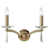 Forum 1708/2 Wall Sconce by Pedret, Finish: Chrome, Titanium, Antique, Gold, , | Casa Di Luce Lighting
