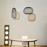 Spokes 1 Pendant in living room