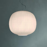 White Tartan Pendant by Foscarini