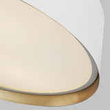 Asher Ceiling Light by ED by Ellen DeGeneres, Finish: Midnight Black, White Matte, , | Casa Di Luce Lighting