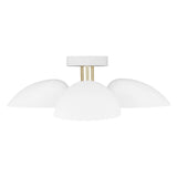 Jane Semi-Flush Mount by ED by Ellen DeGeneres, Finish: White Matte, Midnight Black, , | Casa Di Luce Lighting