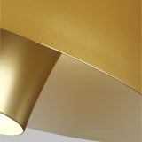 Brisbin Pendant by ED by Ellen DeGeneres, Finish: Nickel Polished, White Matte, Burnished Brass, Size: Large, | Casa Di Luce Lighting