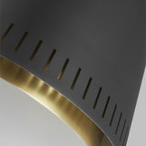 Carter Pendant by ED by Ellen DeGeneres, Finish: White Matte, Midnight Black, Size: Wide, Tall, | Casa Di Luce Lighting