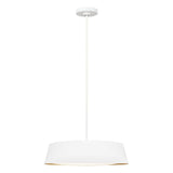 Asher Pendant by ED by Ellen DeGeneres, Finish: Midnight Black, White Matte, , | Casa Di Luce Lighting