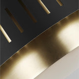 Carter Pendant by ED by Ellen DeGeneres, Finish: White Matte, Midnight Black, Size: Wide, Tall, | Casa Di Luce Lighting