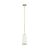 Carter Pendant by ED by Ellen DeGeneres, Finish: White Matte, Midnight Black, Size: Wide, Tall, | Casa Di Luce Lighting