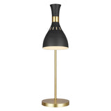 Joan Task Lamp by ED by Ellen DeGeneres, Finish: Midnight Black, White Matte, , | Casa Di Luce Lighting