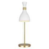 Joan Task Lamp by ED by Ellen DeGeneres, Finish: Midnight Black, White Matte, , | Casa Di Luce Lighting
