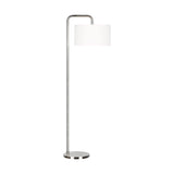 Dean Floor Lamp by ED by Ellen DeGeneres, Finish: Nickel Polished, , | Casa Di Luce Lighting