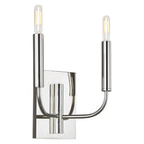 Brianna Sconce by ED by Ellen DeGeneres, Finish: Nickel Polished, Number of Lights: 2, | Casa Di Luce Lighting