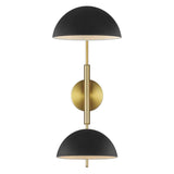 Jane Task Wall Light by ED by Ellen DeGeneres, Finish: Midnight Black, White Matte, Number of Lights: 1, 2, | Casa Di Luce Lighting