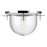 Nuance Flushmount by Kelly by Kelly Wearstler, Finish: Nickel Polished, Size: Large, | Casa Di Luce Lighting