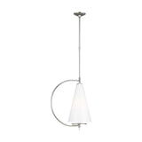 Gesture Pendant by Kelly by Kelly Wearstler, Finish: Burnished Brass, Nickel Polished, Midnight Black, , | Casa Di Luce Lighting