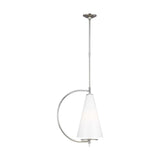 Gesture Pendant by Kelly by Kelly Wearstler, Finish: Nickel Polished, , | Casa Di Luce Lighting
