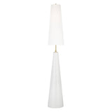 Lorne Floor Lamp by Kelly by Kelly Wearstler, Finish: Arctic White, Coal, , | Casa Di Luce Lighting