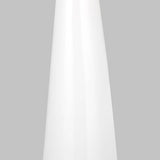 Lorne Floor Lamp by Kelly by Kelly Wearstler, Finish: Arctic White, Coal, , | Casa Di Luce Lighting