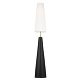 Lorne Floor Lamp by Kelly by Kelly Wearstler, Finish: Arctic White, Coal, , | Casa Di Luce Lighting