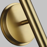 Nodes 1 Light Wall Sconce by Kelly by Kelly Wearstler, Finish: Midnight Black, Burnished Brass, , | Casa Di Luce Lighting